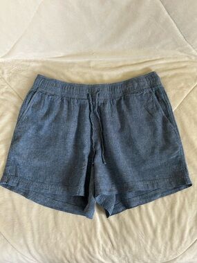 GAP Women's Indigo Drawstring Shorts